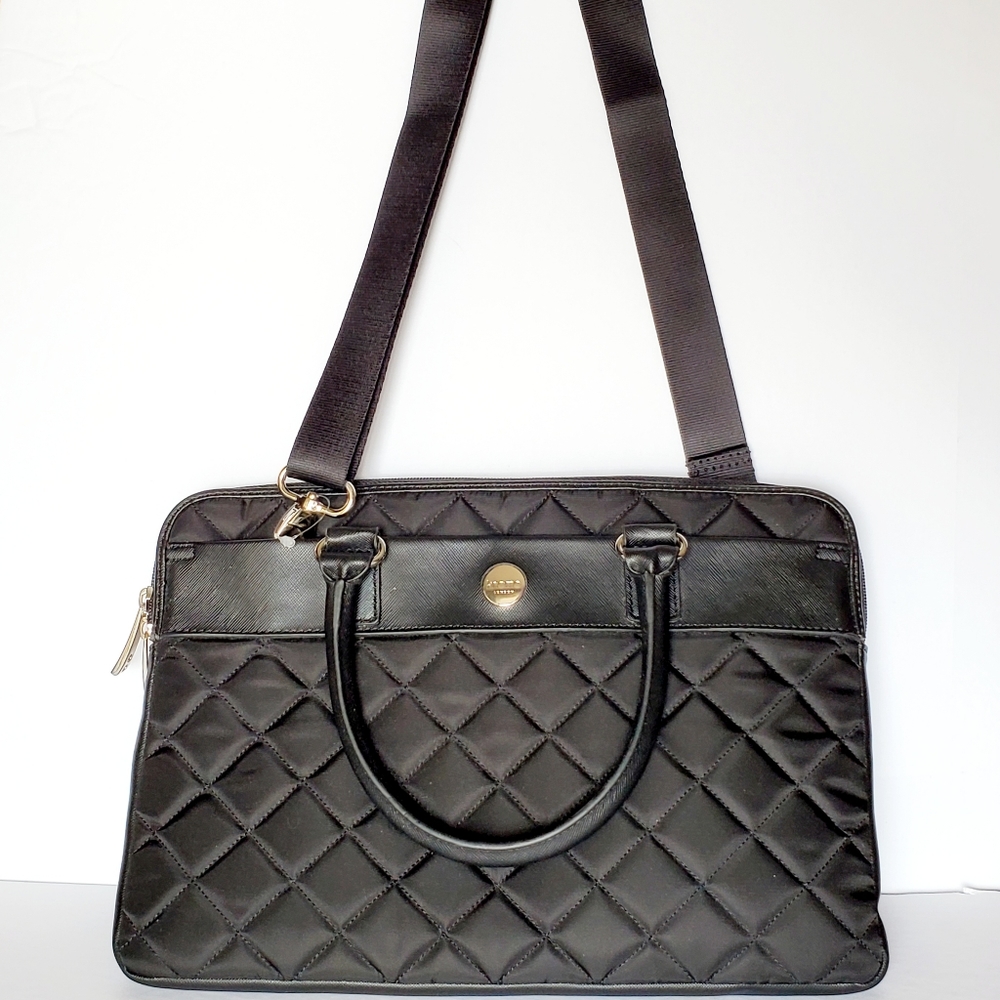 Knomo London quilted black tablet case - Picture 8 of 9